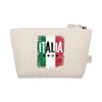Italien Italia Fahne Flagge Retro Italy - Trousse biologique - nature - Dos