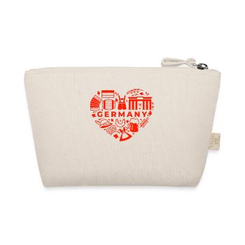 Germany German culture German gift - Organic Pouch - nature - Back