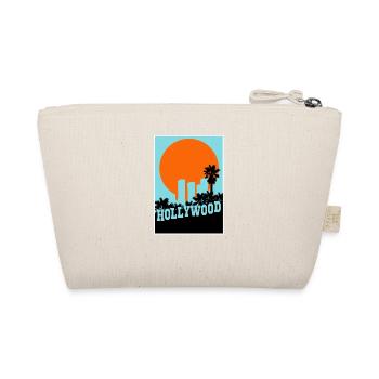 Hollywood Vintage Design - Bio-Täschchen - Natur - Hinten
