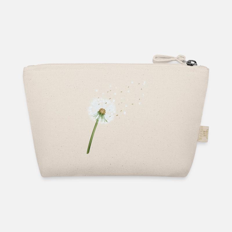Dandelion nature gardener flowers dandelion gift Organic Pouch
