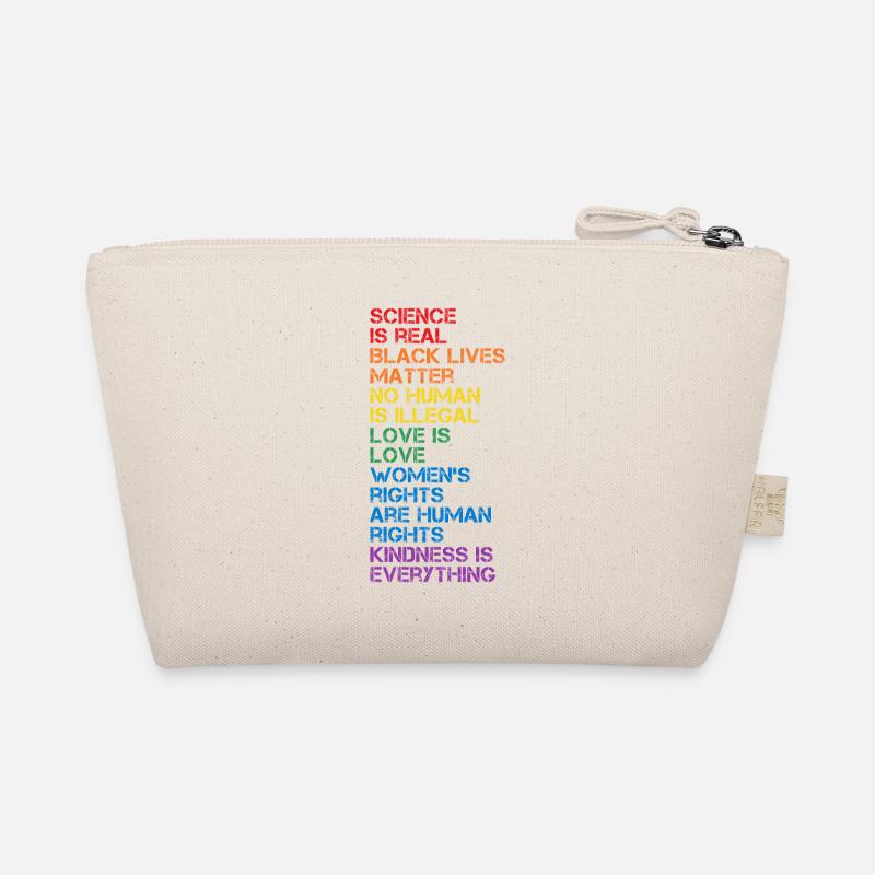 Wissenschaft ist echte schwarze Lebenssache LGBT Pride BLM Bio-Täschchen