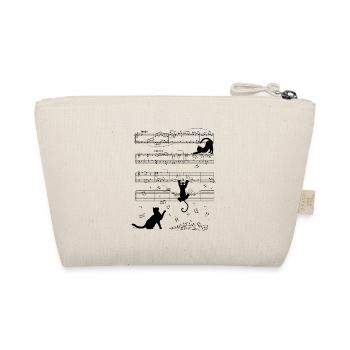 Chat instrument de musique chat chaton clef - Trousse biologique - nature - Dos