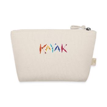 Kayaks & Paddles Kayaking Kayaker Gift - Organic Pouch - nature - Back