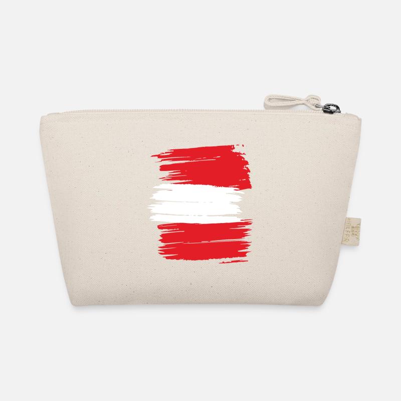Drapeau Autriche Trousse biologique