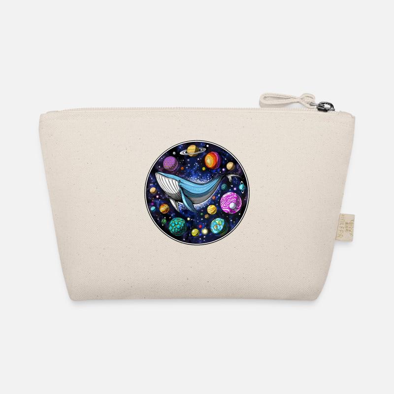 Psychedelischer Wal Bio-Täschchen