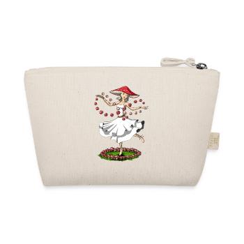 Hippie Magic Mushroom - Organic Pouch - nature - Back