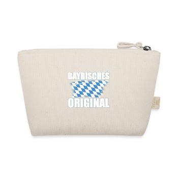 Bayrische Geschenke | Bayern Weißwurst München - Bio-Täschchen - Natur - Hinten