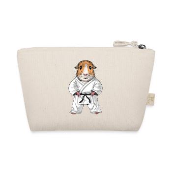 Guinea Pig Karate - Organic Pouch - nature - Back