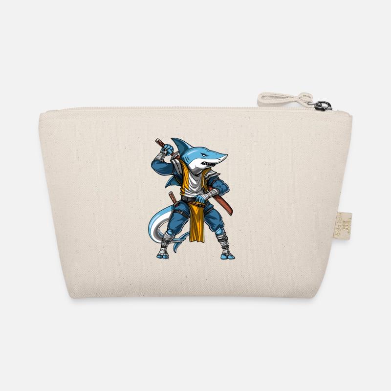 Requin Samurai Ninja - Trousse biologique - nature