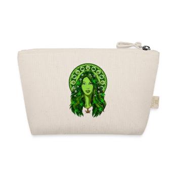 Weed Goddess Stoner - Organic Pouch - nature - Back