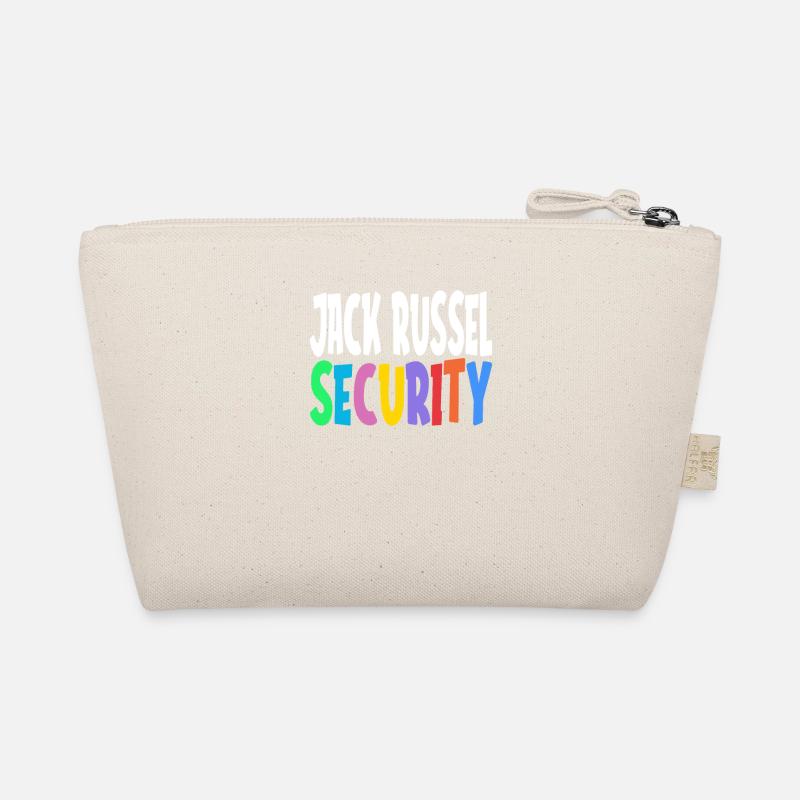 Jack Russel security service dog saying gift Organic Pouch