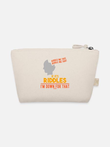 Solving puzzles - Organic Pouch - nature - Back