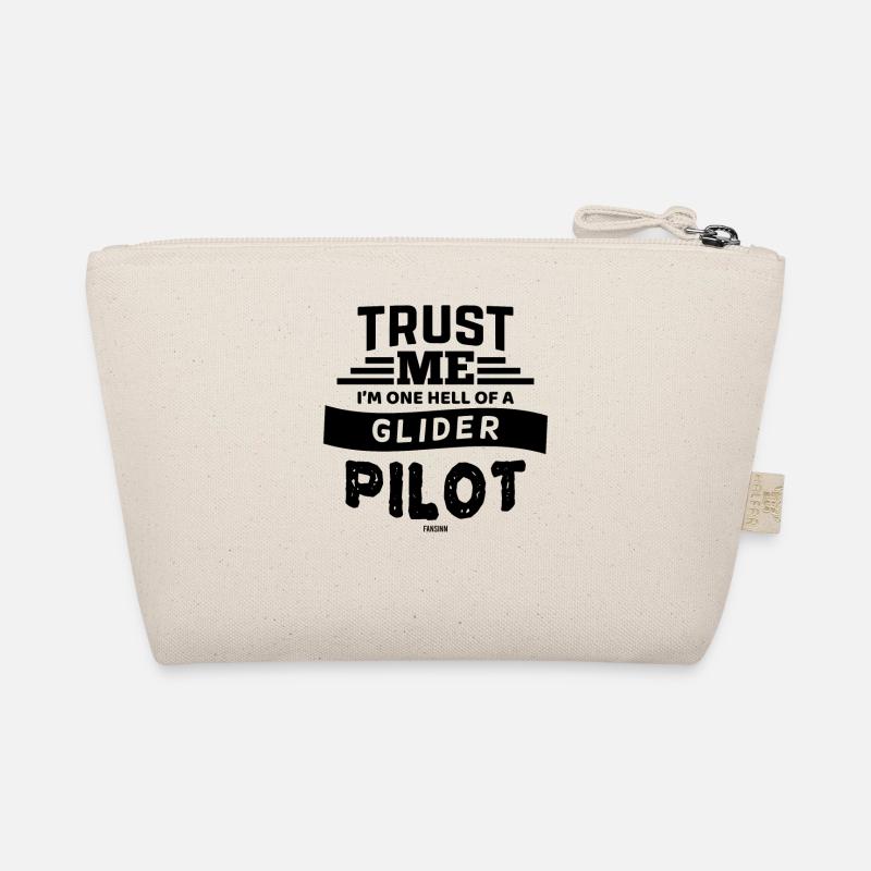 Glider airport pilot updraft Organic Pouch