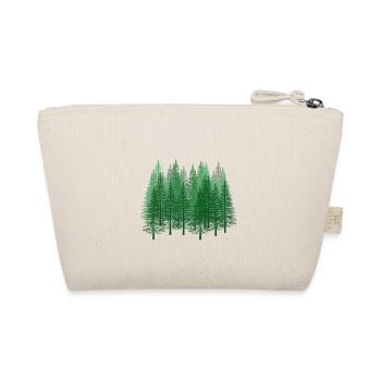 Forest Nature Hiking Forester Nature Conservation Fir Tree - Organic Pouch - nature - Back