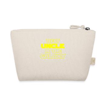 Bester Onkel Galaxy Familie Bruder Neffe Geschenk - Bio-Täschchen - Natur - Hinten