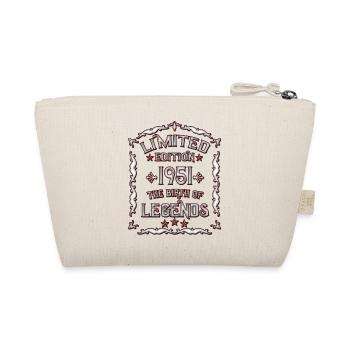 Born in 1951 Vintage Legend 1951 - Organic Pouch - nature - Back