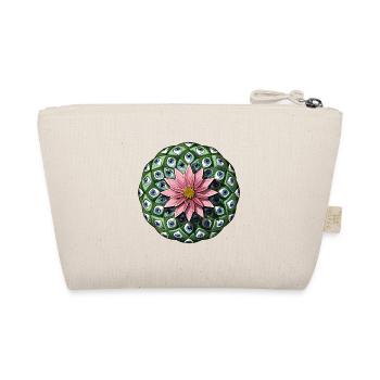 Psychedelic Peyote Cactus - Organic Pouch - nature - Back