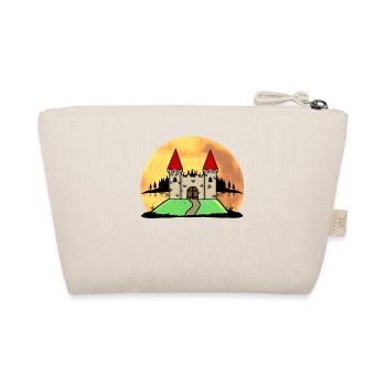 Moyen Age Château Château Forteresse Nature Fantaisie - Trousse biologique - nature - Dos