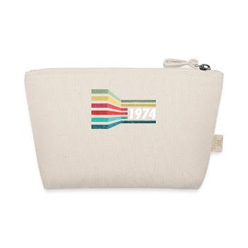 Vintage 1974 74 Anniversaire Rétro Millésime cadeau - Trousse biologique - nature - Dos