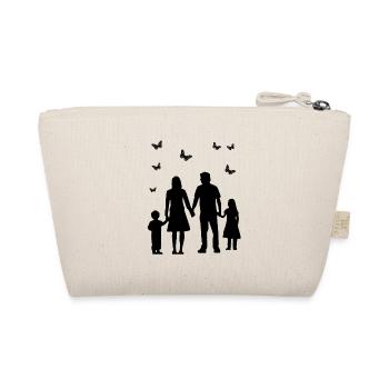 Shadow picture family - Organic Pouch - nature - Back