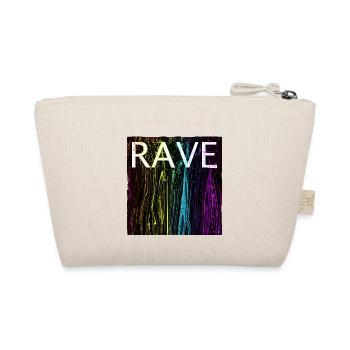 Rave Festival Club EDM House Techno Hardstyle Psy - Organic Pouch - nature - Back