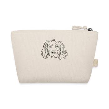 Strokes Welsh Springer Spaniel Dog - Organic Pouch - nature - Back