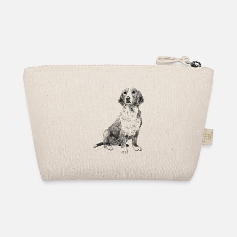 Sitzender Westfälische Dachsbracke Hund Bio-Täschchen