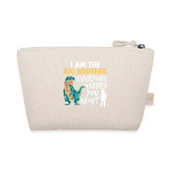 I am the big brother - Organic Pouch - nature - Back