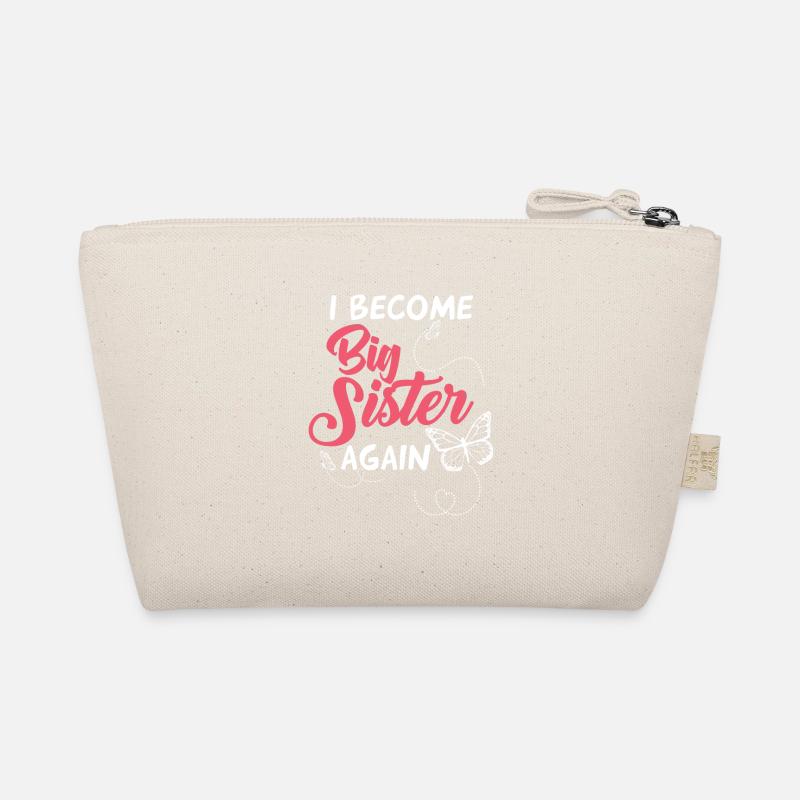 Ich werde wieder große Schwester Bio-Täschchen