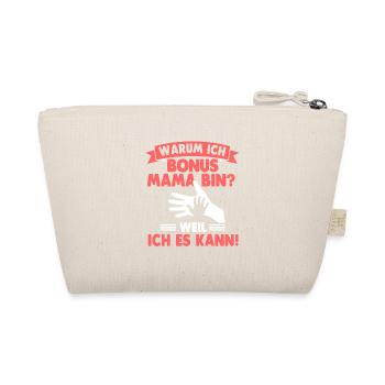 Bonus Mama Muttertag Stiefmutter - Bio-Täschchen - Natur - Hinten