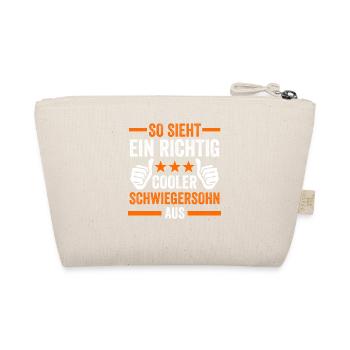 Cooler Schwiegersohn Geschenk - Bio-Täschchen - Natur - Hinten