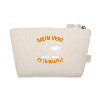 Trommel Trommler Trommeln Musikverein - Bio-Täschchen - Natur - Hinten