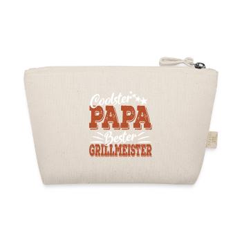 Coolster Papa Bester Grillmeister Grillsaison Dad - Bio-Täschchen - Natur - Hinten