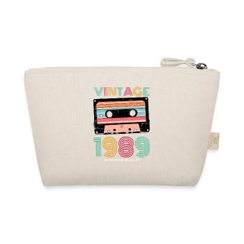 Vintage 1989 89 Anniversaire rétro Millésime cadeau - Trousse biologique - nature - Dos