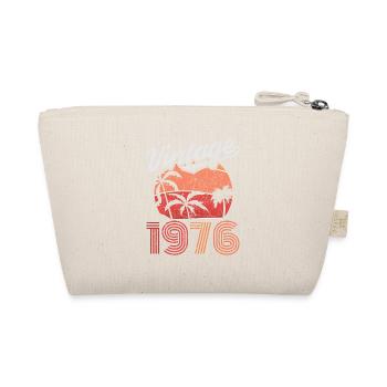 Vintage 1976 76 Anniversaire Rétro Millésime cadeau - Trousse biologique - nature - Dos