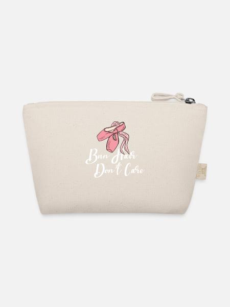 Ballerina Ballet Dancer Mode Dance Gift - Organic Pouch - nature - Back