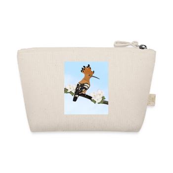 Hoopoe bird garden bird songbird ornithologist - Organic Pouch - nature - Back