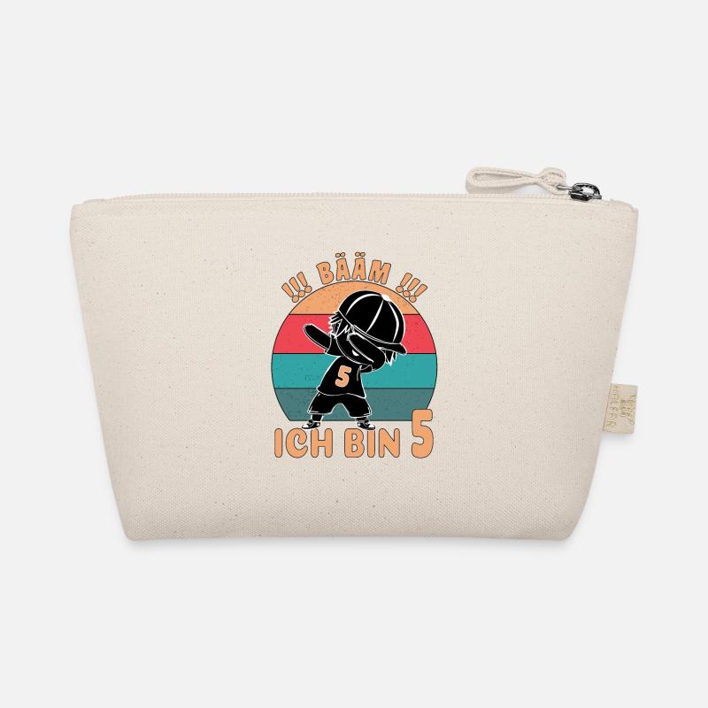 Bääm Geburtstag ich bin 5. Bio-Täschchen