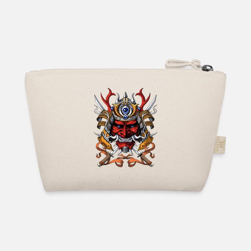 Samurai Demon Oni Organic Pouch