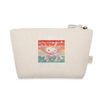 Axolotl. You Axolotl Questions. Funny axolotl - Organic Pouch - nature - Back