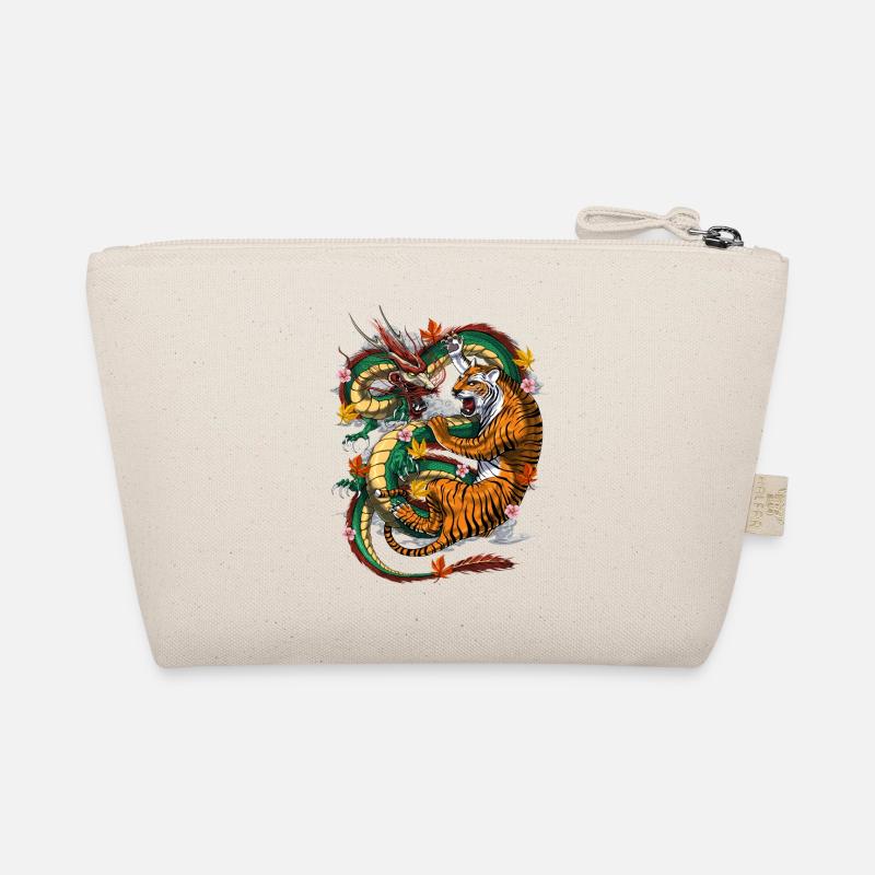 Japanese Dragon Tiger Organic Pouch