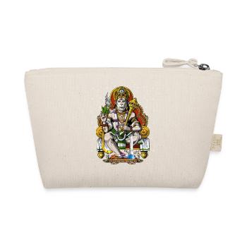 Hanuman Stoner Smoking Weed - Organic Pouch - nature - Back