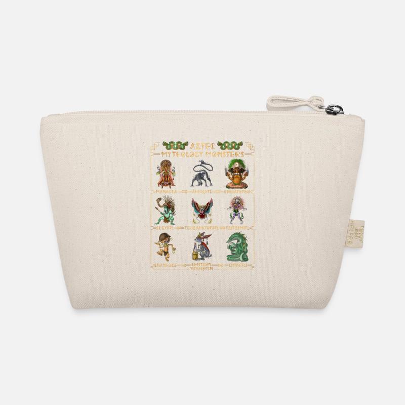 Ancient Aztec Mythology Monsters Organic Pouch