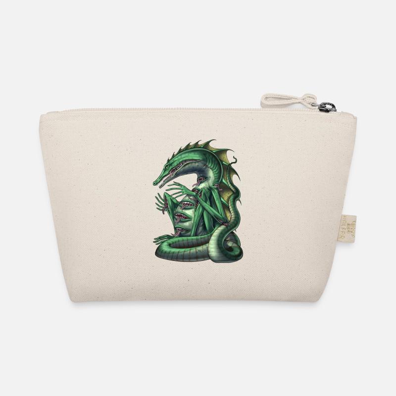 Aztec Mythology Creature Cipactli Organic Pouch