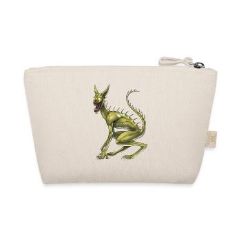 Kryptidisches Monster Chupacabra - Bio-Täschchen - Natur - Hinten
