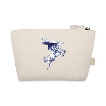 Greek Mythical Creature Pegasus - Organic Pouch - nature - Back