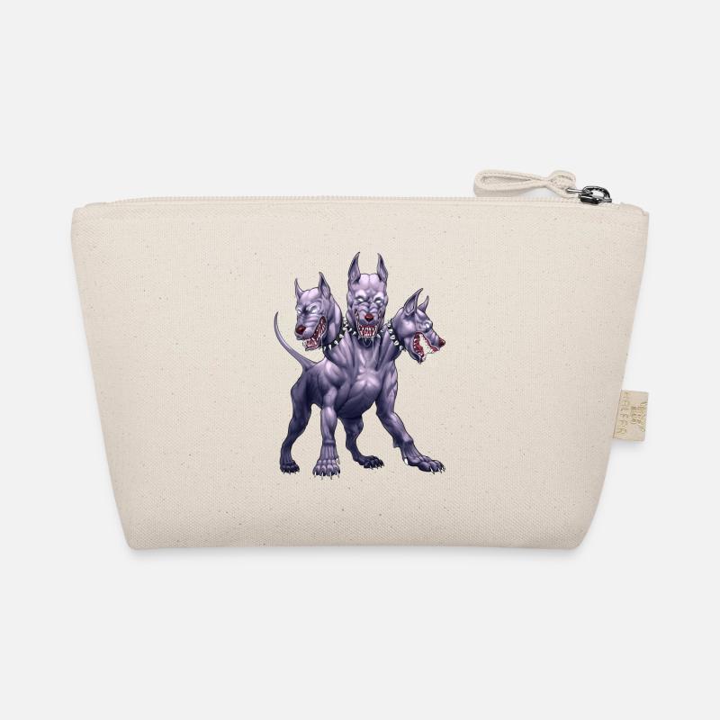 Three Headed Dog Cerberus Organic Pouch