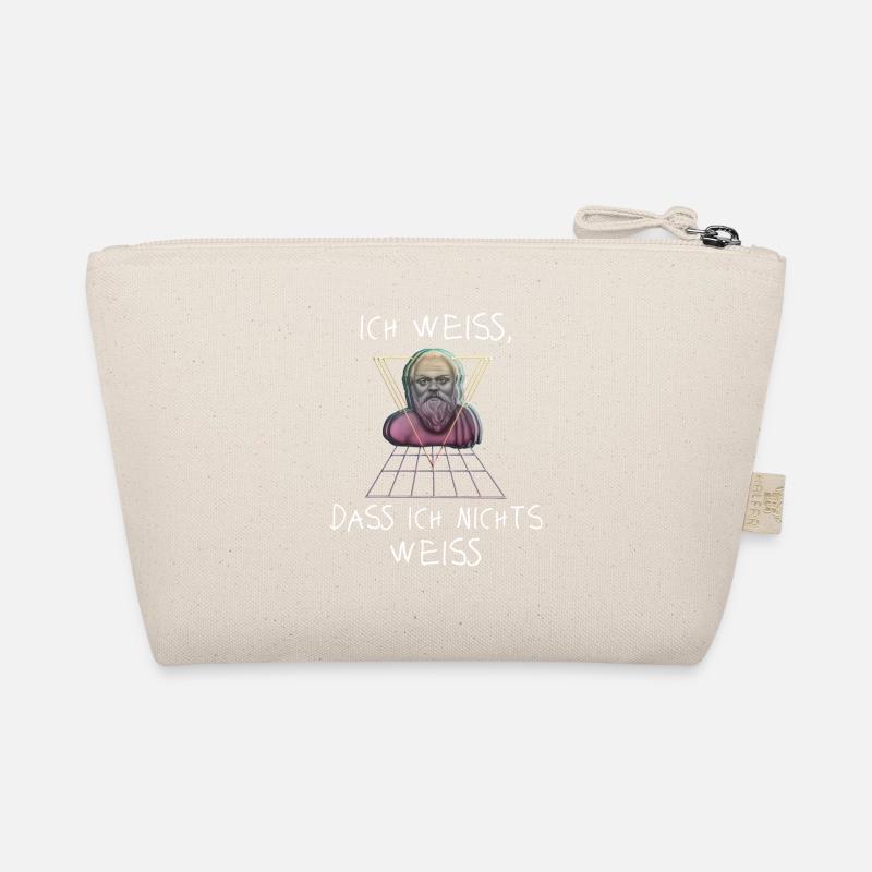 Socrates Greek Philosopher Organic Pouch