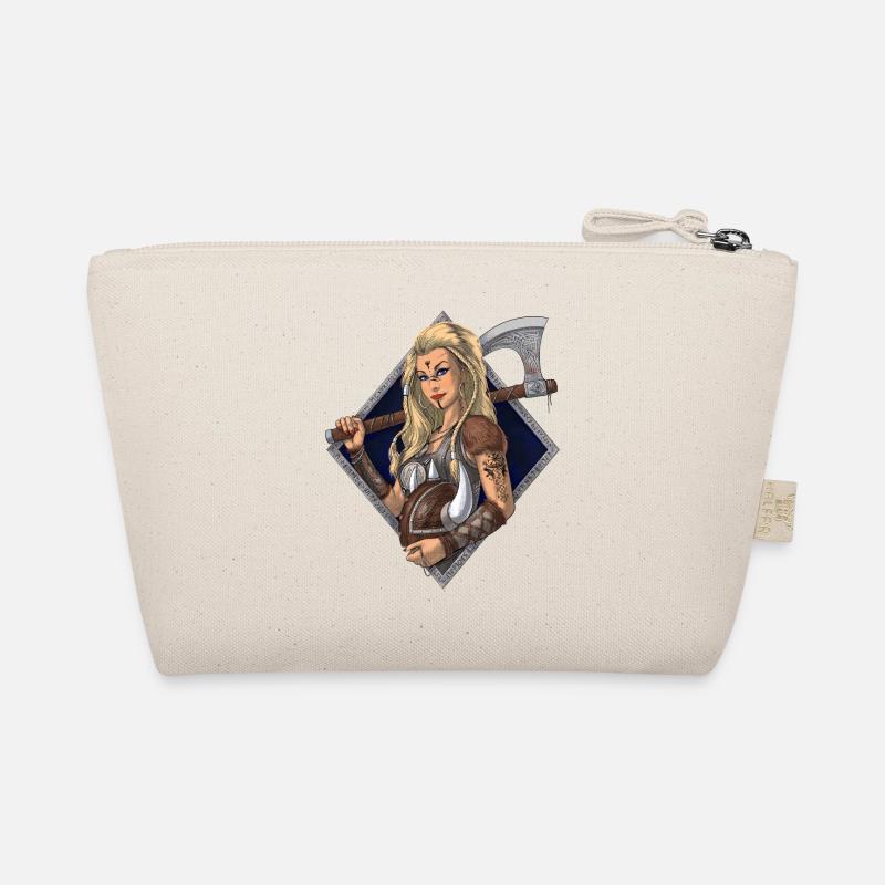 Nordischer Wikingerkrieger Bio-Täschchen