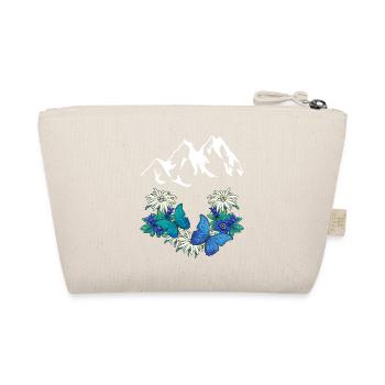 Austria Switzerland Dolomites Salzburg South Tyrol Alm - Organic Pouch - nature - Back